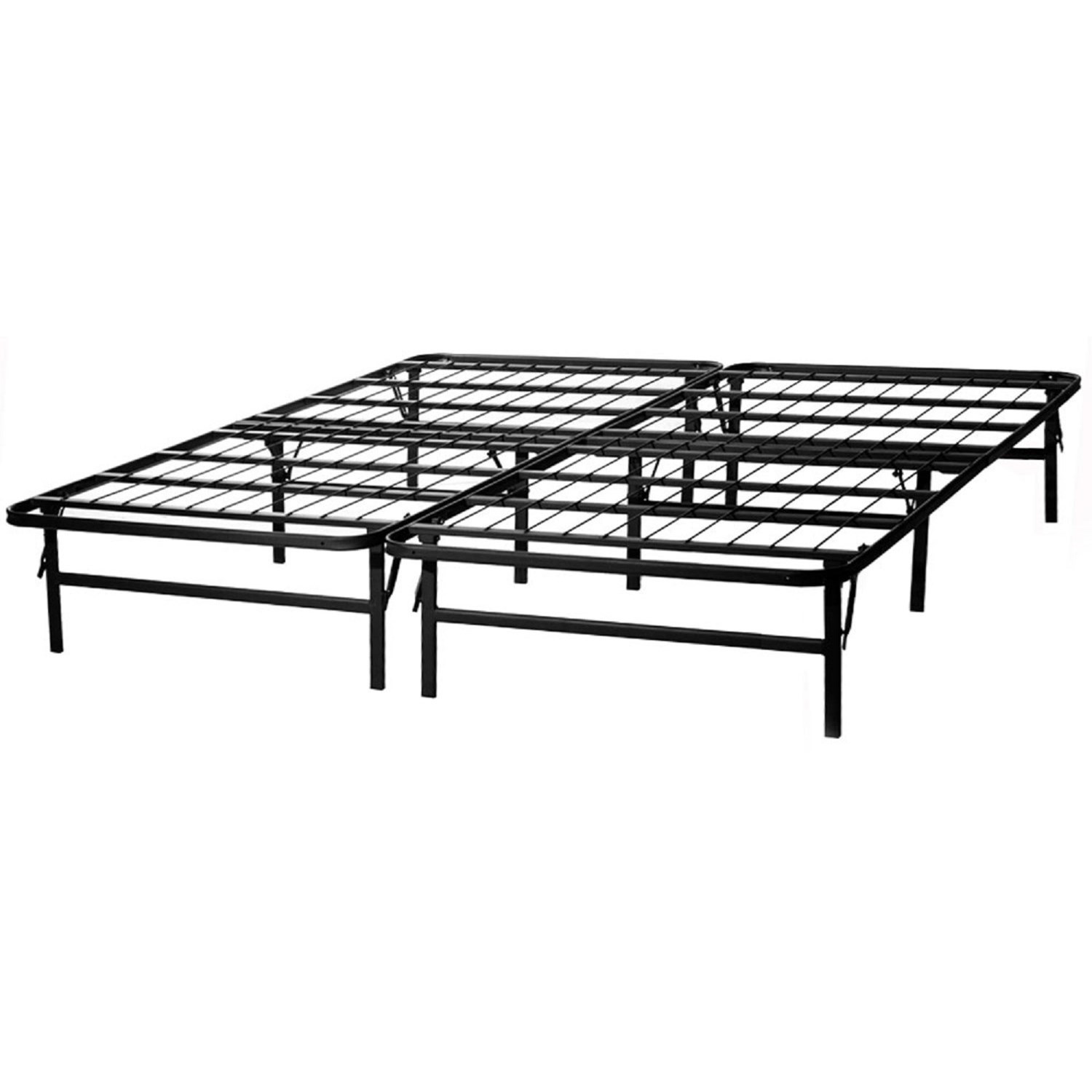 High rise top metal bed frame